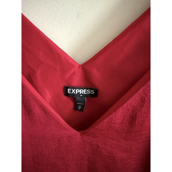 Red Express Camisole Size Medium Perfect Condition Great 4 Holiday or CNY‎ Flowy - Picture 2 of 4